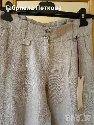 Панталон лен на Кенсол, снимка 2 - Панталони - 50071493