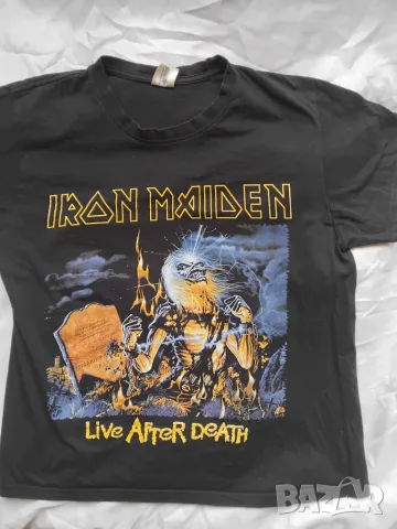 Iron Maiden - метъл /  metal фланелка, размер M, снимка 2 - Тениски - 56183713