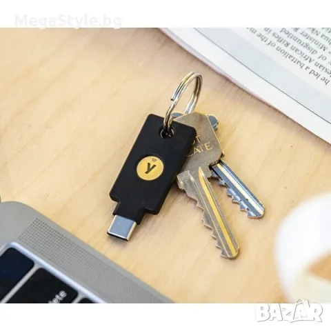  Хардуерен ключ за сигурност Yubico Security Key C NFC, снимка 2 - USB Flash памети - 55727675