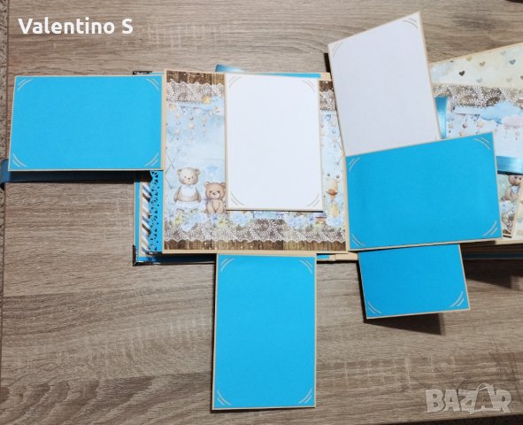 Бебешко  албумче за снимки, снимка 13 - Ръчно изработени сувенири - 39398017