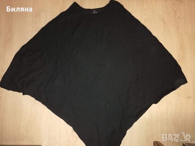 Черно пончо, снимка 1