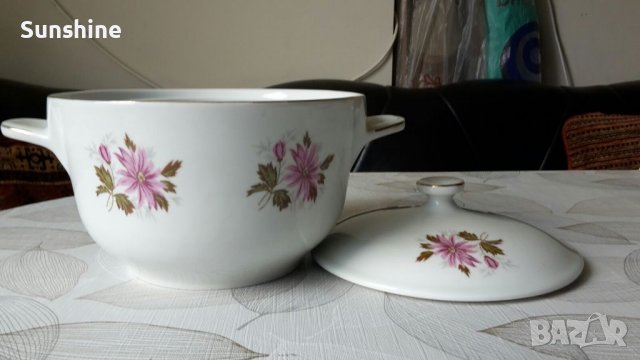 Чисто нов СЕРВИЗ ЗА ХРАНЕНЕ 17 части --> български порцелан , снимка 2 - Сервизи - 37761453