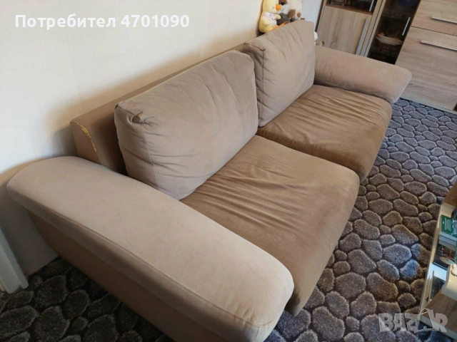 Подарявам 2 броя дивани.Бургас, снимка 2 - Дивани и мека мебел - 53003845
