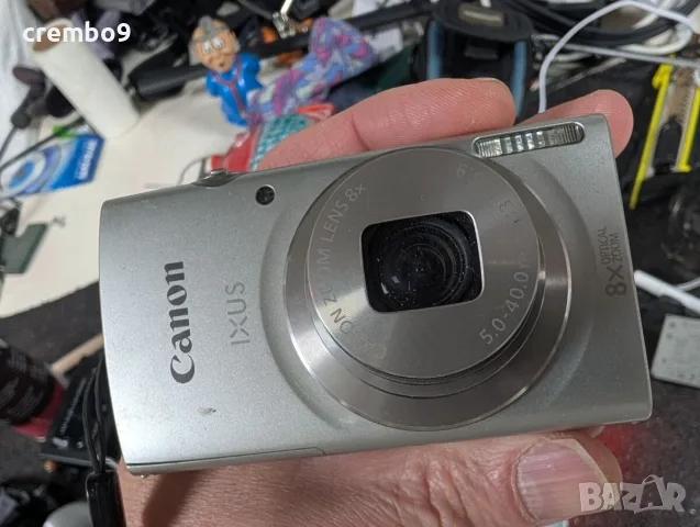 Canon IXUS фотоапарат с батерия, без зарядно