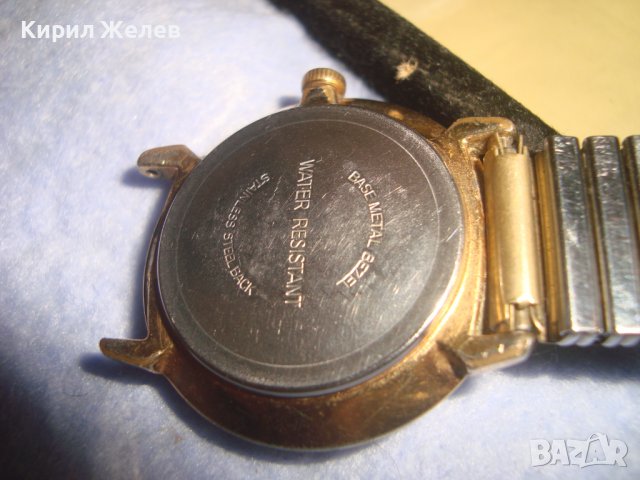 SAGA GREAT BRITAIN WATER RESISTANT Стар АНГЛИЙСКИ ПОЗЛАТЕН МЕХАНИЧЕН ВИНТИДЖ ЧАСОВНИК РАБОТЕЩ 31485, снимка 14 - Антикварни и старинни предмети - 38387651