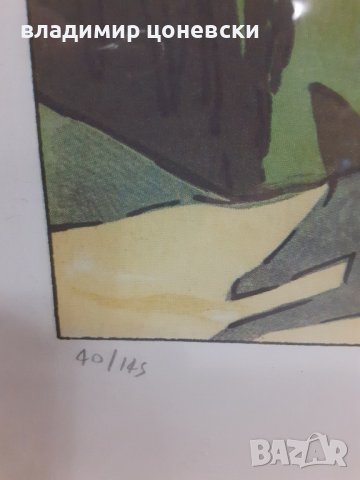 Оригинална литография на Салвадор Дали,стара картина,графика, снимка 6 - Картини - 38408465