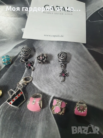 Capalli части шарми за гривни тип Pandora .