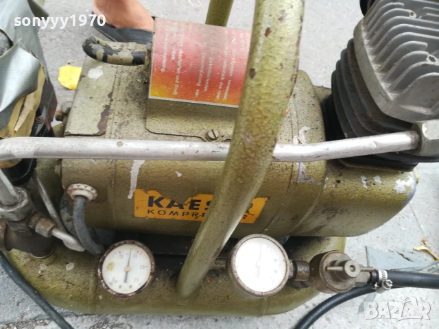 KAESER-WEST GERMANY-OLD ORIGINAL-КОМПРЕСОР-ВНОС ШВЕИЦАРИЯ, снимка 8 - Други машини и части - 51451999