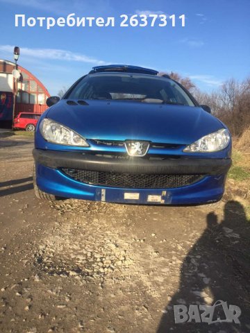 Пежо 206 комби/ Peugeot 206 kombi facelift, снимка 1 - Автомобили и джипове - 32190627