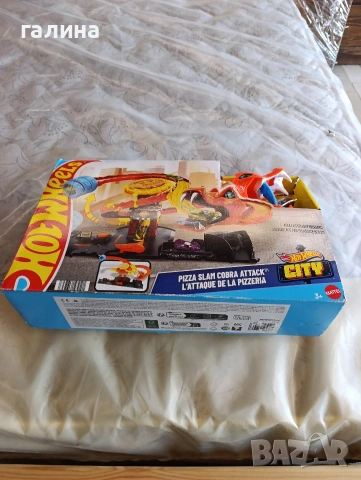 Hot Wheels® CITY Игрален комплект Атаката на кобрата с количка, снимка 8 - Коли, камиони, мотори, писти - 54114963