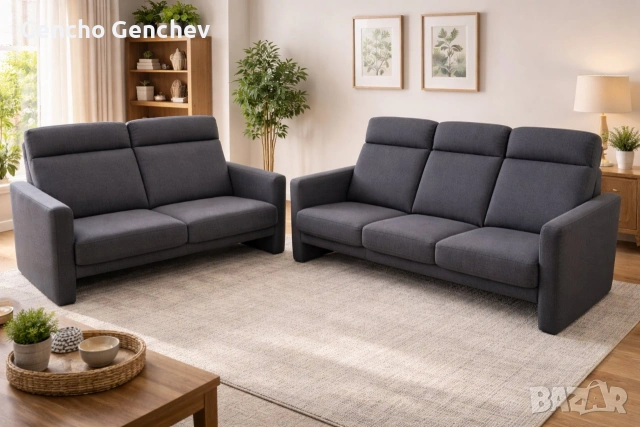 Текстилни дивани. Без забележка 