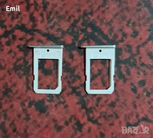Sim държач за Samsung Galaxy S6/G920/сив