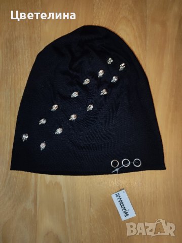 Черен гащеризон с бял кант на CROPP размер S цена 25 лв. + подарък шапка с черепчета, снимка 7 - Гащеризони - 42697126