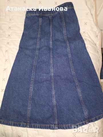 Детска дънкова пола