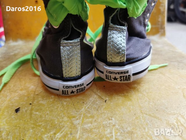Страхотни детски кецове Converse 22 номер , снимка 5 - Детски обувки - 37883002