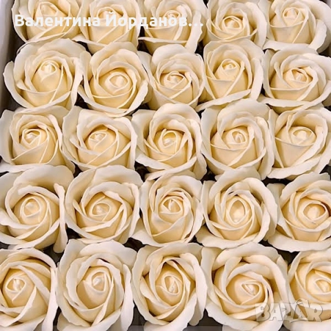 рози от пластичен сапун , снимка 2 - Изкуствени цветя - 52812733