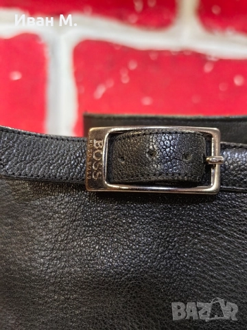 оригинални дамски кожени ботуши BOSS 36 номер , снимка 4 - Дамски ботуши - 52571943