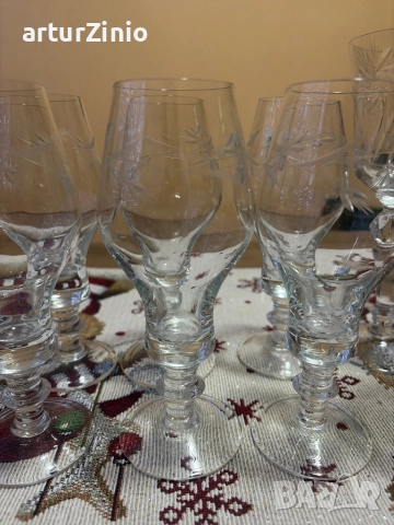 Кристални сервизи, снимка 2 - Чаши - 52939731