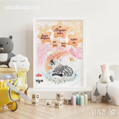 Бебешки визитки за момиче, снимка 3 - Други - 53147584