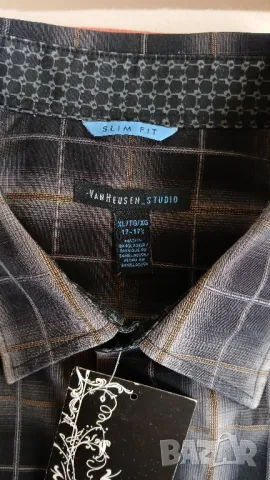 Мъжка луксозна цветна риза с дълъг ръкав., снимка 5 - Ризи - 50387071