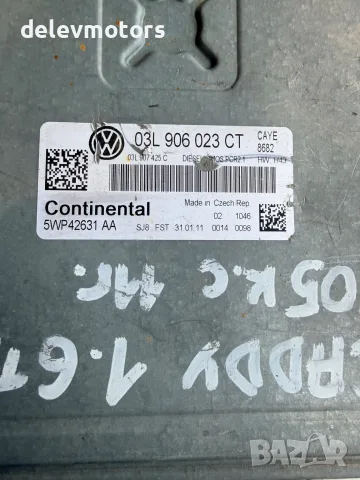 03L906023CT Електронен блок за управление на двигателя (ECU) Continental 1.6 TDI, CAYE, снимка 3 - Части - 56234545