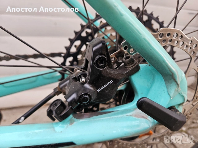 Bianchi Nitron 9.2 carbon. На около 200км шосе., снимка 8 - Велосипеди - 53994645