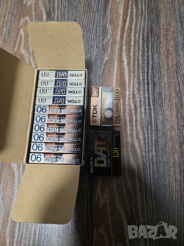Продавам дат касетки TDK , снимка 3 - Аудио касети - 53376892