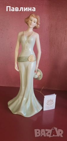 Две нови красиви порцеланови дами на REGAL, снимка 4 - Статуетки - 52017939