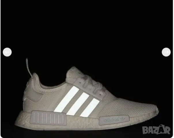 маратонки adidas NMD R1 “Triple White” номер 44 ,5-45 1/3, снимка 2 - Маратонки - 49763084