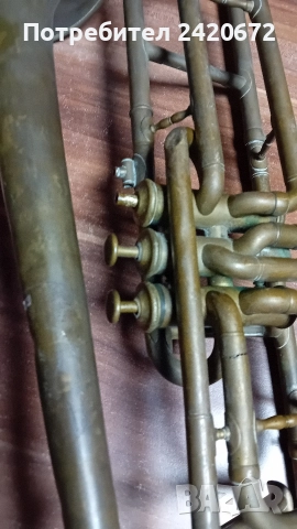 стар френски тромпет Gautrot Brevete 