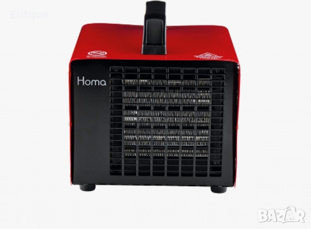 Метална керамична печка, с термостат