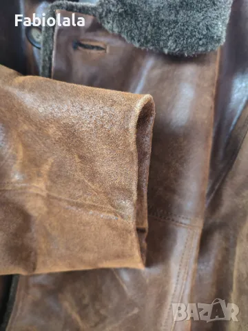 Hooper's London leather coat EU 48, снимка 6 - Якета - 47652186
