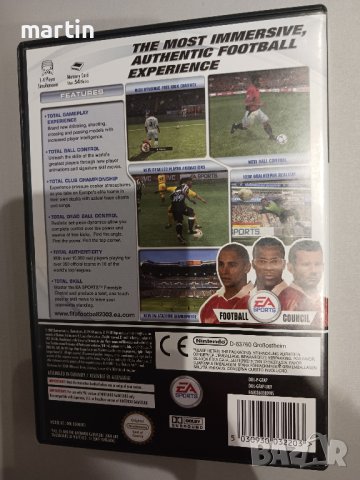 Nintendo GameCube игра FIFA Football 2003, снимка 2 - Игри за Nintendo - 42205803