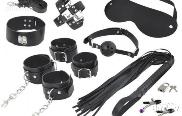 Комплект еротични аксесоари, бондидж комплект, забавление за възрастни, игра за възрастни, забавлени