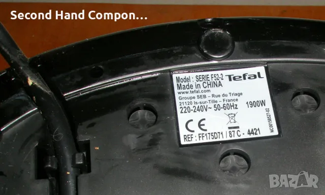 фритюрник Tefal Serie F52-2 1900W, снимка 9 - Фритюрници - 49863043