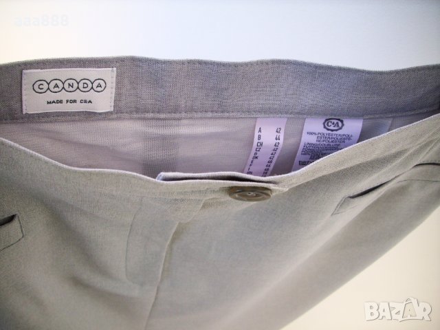 Дамска права пола с шлицове, снимка 4 - Поли - 32097734