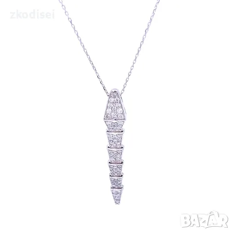 Златнo колие с диаманти 0,40Ct. чистота:SI 42,0см. модел:43652-1