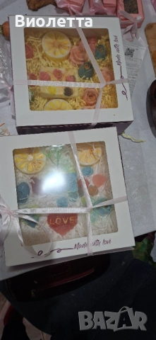 Ръчно изработени подаръчни кутии със сапуни ✨, снимка 7 - Декорация за дома - 54033272