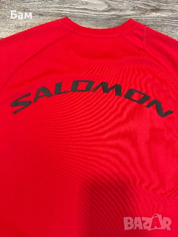 Оригинална мъжка тениска Salomon размер М, снимка 4 - Тениски - 54353358