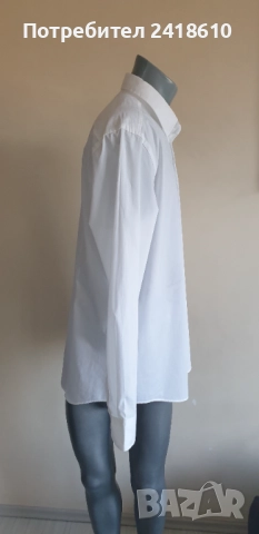 Hugo Boss H - Hank - Kent - C1- 214 Slim Fit  Cotton Mens Size 43/17 - XL НОВО! ОРИГИНАЛ! Мъжка Риза, снимка 11 - Ризи - 52225524