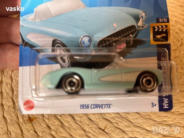 Hotwheels 1956 Corvette, снимка 1 - Колекции - 42609526