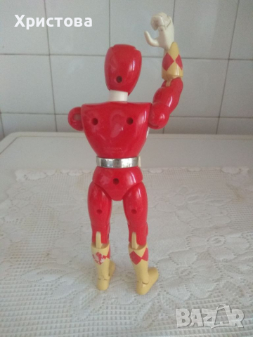 Vintage Red Power Rangers. 1993, снимка 6 - Кукли - 36560418