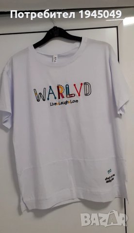 Дамска блуза Л размер, снимка 2 - Тениски - 50849825