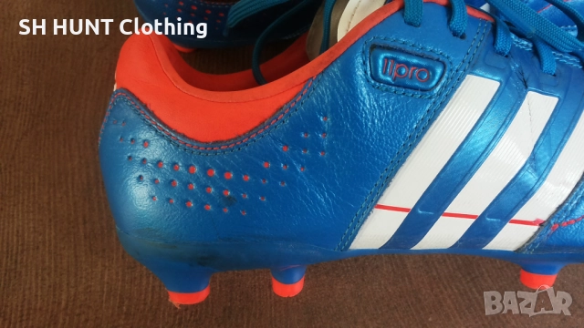 Adidas 11Core TRX FG Azul Blanco Rojo Leather Football Boots Размер EUR 40 бутонки 310-14-S, снимка 3 - Футбол - 52244725
