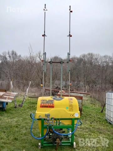 Пръскачка за трактор 200 л, снимка 3 - Селскостопанска техника - 53307196