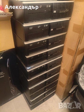 10 бр. компютри HP Compaq Elite 8000SFF 3.0 Ghz 4Gb RAM 250 Gb HDD