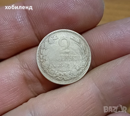 2 стотинки 1901, снимка 1
