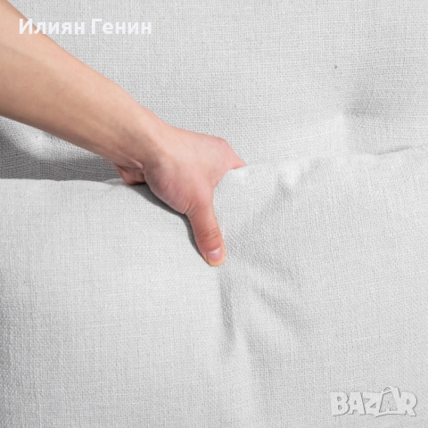 Офис стол HOMCOM, имитация на лен, снимка 6 - Столове - 52348263