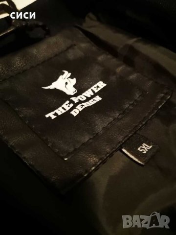 Кожено яке 4хл, снимка 3 - Якета - 31167288