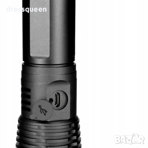 3954 Мощен лед фенер 8000 лумен POLICE, USB, акумулаторен, зуум, водоустойчив, снимка 9 - Къмпинг осветление - 44919504